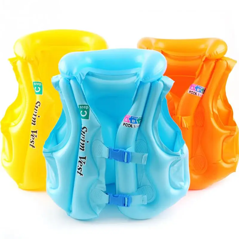 Оптовая продажа надувной спасательный жилет для плавания взрослых размер L