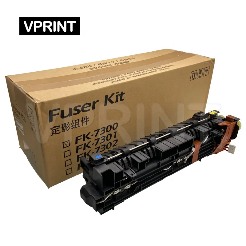 Unit Fuser BARU FK7300 FK-7300 FK-7300E 302P793021 302P793020 220V untuk Suku Cadang Pencetak Kyocera Ecosys P4040dn Bahagian Penyelenggaraan