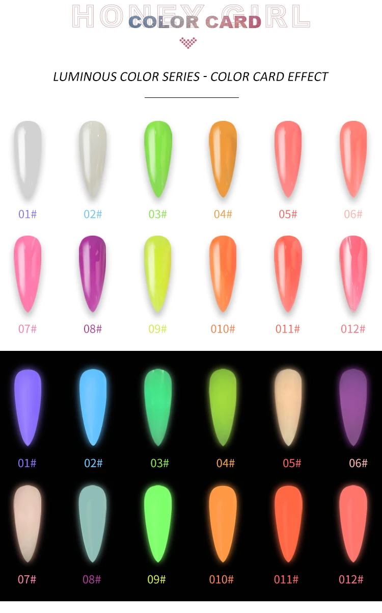 resin UV extension 12 colors luminous poly gel polish gel nail polish details