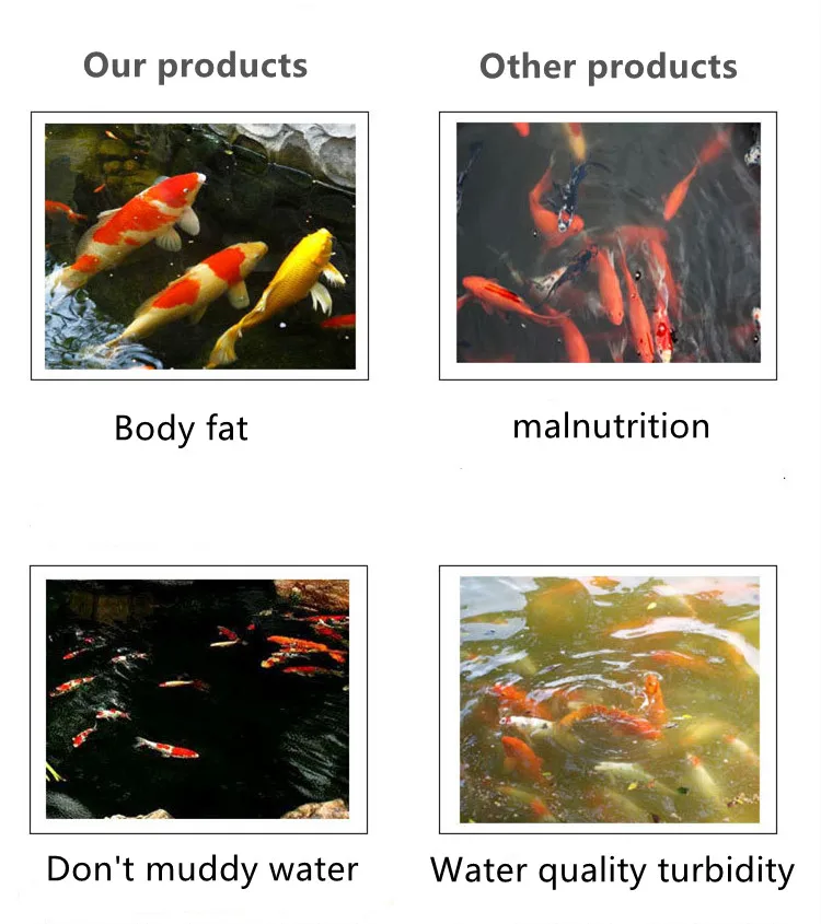 Factory Wholesale Export Quality Fish Food Pellets Aquarium Fish
