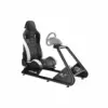 Black bracket+Black&white seat