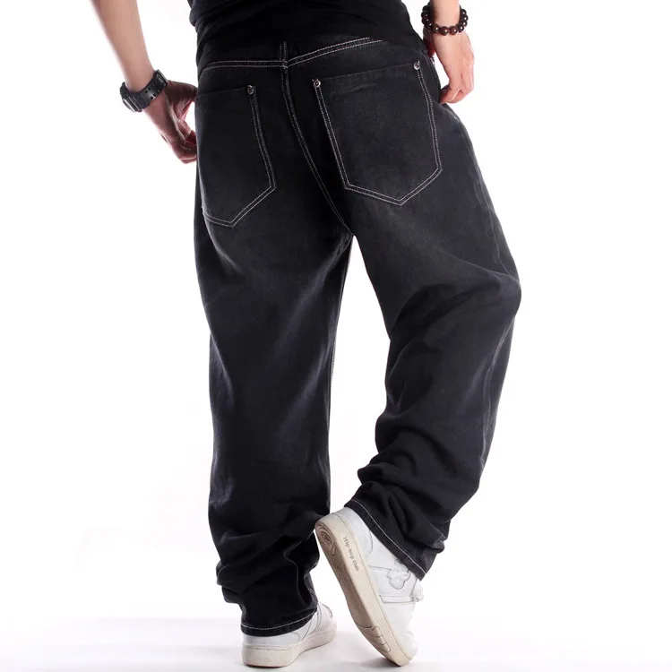 Hip Hop Jeans Da Skate Uomo Pantaloni Da Skateboard Hip Hop Alla