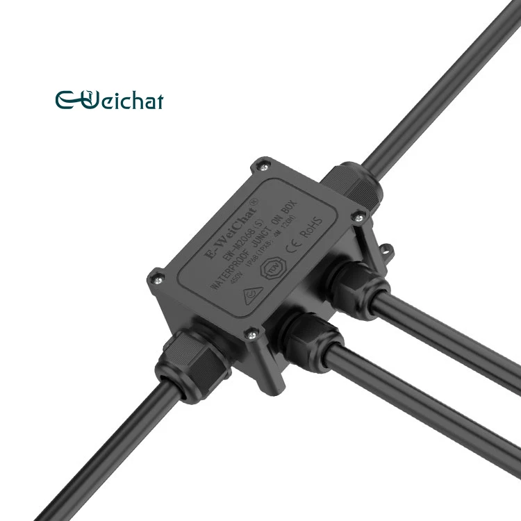 Outdoor Power Light Box IP68 Underground Cable Line Power Connector Box Terminal Block Waterproof Junction Box