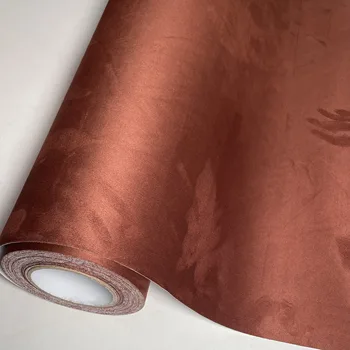 Fashion High soft microfiber self-adhesive car interior wrapping  vinyl film faux suede fabric