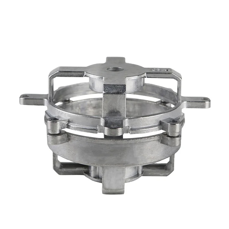 Solid AC Capacitor Motor Cover Set with High Quality Zinc Alloy/Aluminium/Silicon Steel Front and Back Cover Set Flame Hardening
