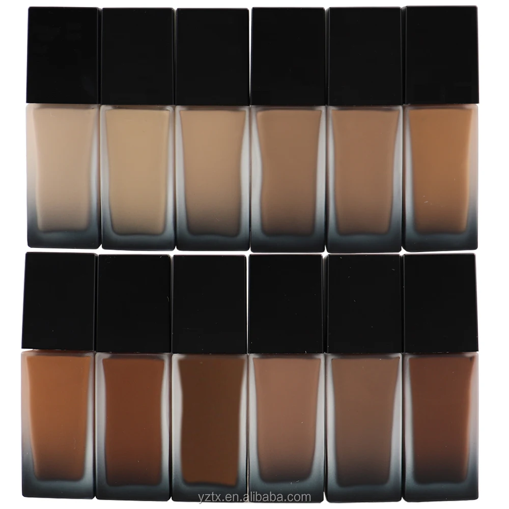 Cosmetics Quick Customization Foundation Liquid Oil Control Lasting Makeup Natural Concealer Waterproof and Lighten Skin Tone