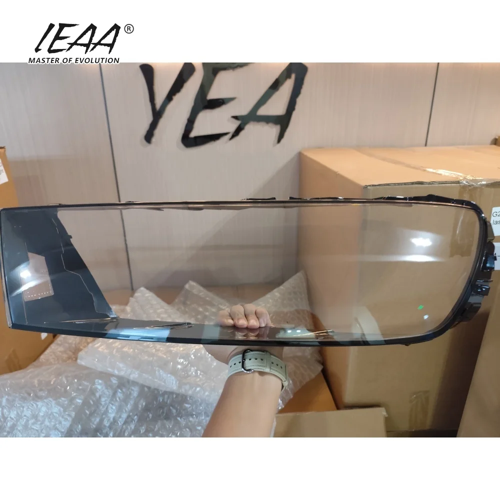 IEAA AUTO Vervangende Koplampglas Kap Lampenkap Lenslamp voor Audi Q7 Licht Koplamp Kap Lenskap 2015-2020