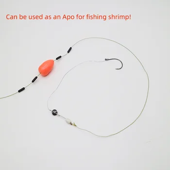 Dr.Fish 60-Piece Oval Foam Floats - Strike Indicators For Fly Fishing Trout, Walleye, Bass