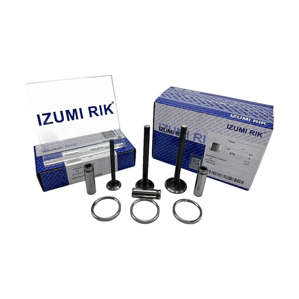 IZUMI RIK 4JG1 4M40 4M41 Valve Guide & Seat for Mitsubishi OEM Engine Parts