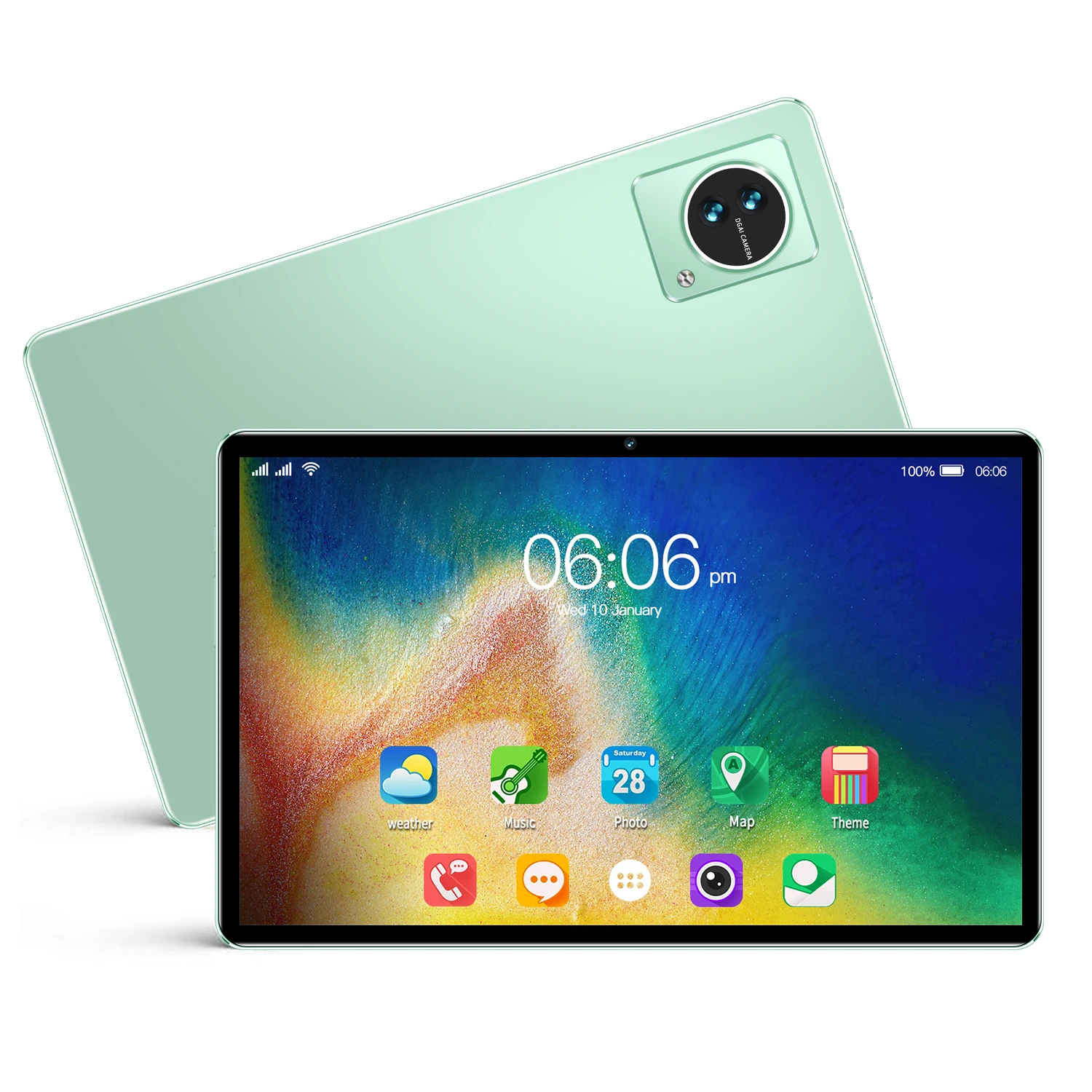 工場価格 V10 デュアルSIMカード 10インチタブレット Android 12 教育