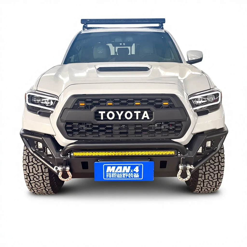 Slap-Up 4wd Front Bumper Bull Bar Nudge Bar for Tacoma 15+
