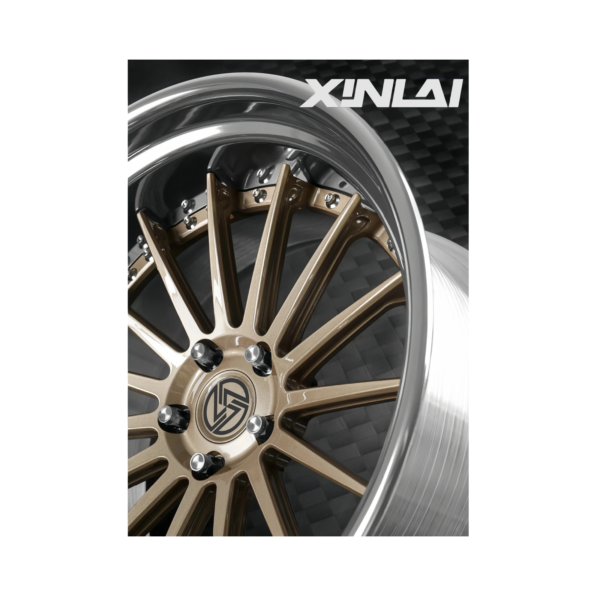XINL Forged Deep Concave Wheel 5x112 5x130 5x114.3 6x139.7 18-28 Inch for BMW for Land Rover Rim 40mm Brushed Polished Forged - Image 4