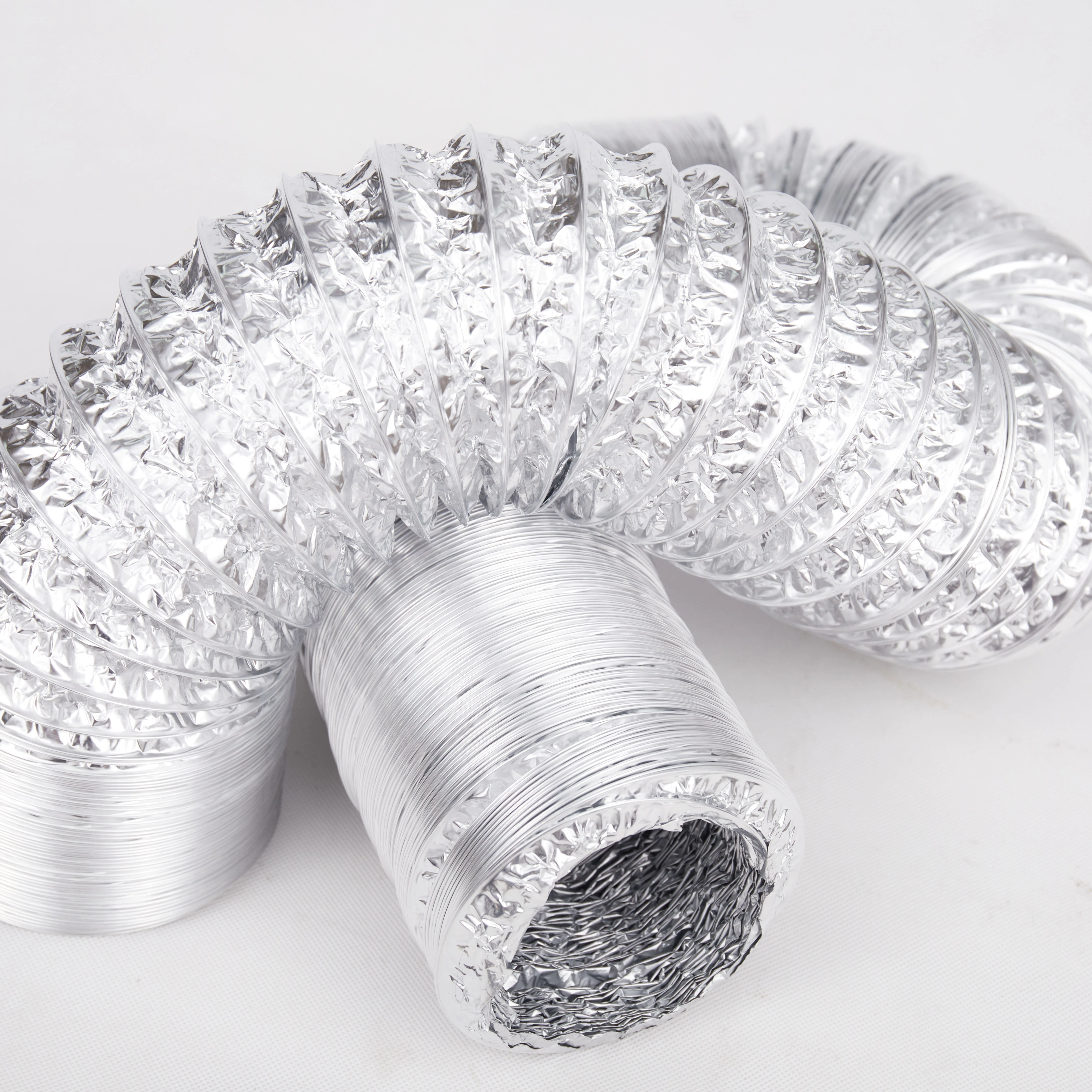 Aluminum Foil Flexible Hvac System Hose Air Duct Part - Buy Aluminum ...