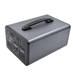 High capacity outdoor Portable solar rechargeable 500wh/135000mAh Lithium Battery power stationn portable solar generator