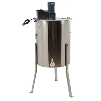 Electric Stainless Steel 4-Frame Honey Extractor Machine Thickened 304 Bee Separator High Quality Beekeeping Equipment New