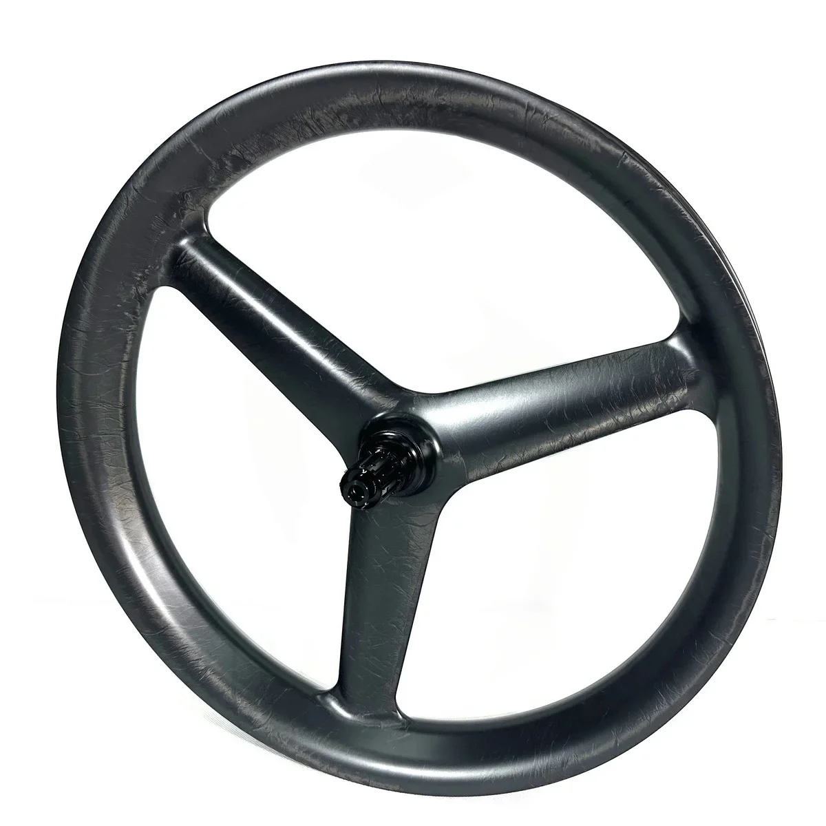 Tri Spoke 26ER Fat Bike Carbon Wheels 80mm External Width Tubeless