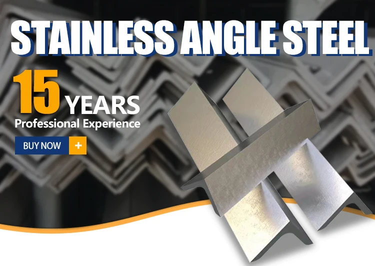 Professional Manufacturer Angle Steel 38mmx38mmx2.0mmx6m Stainless