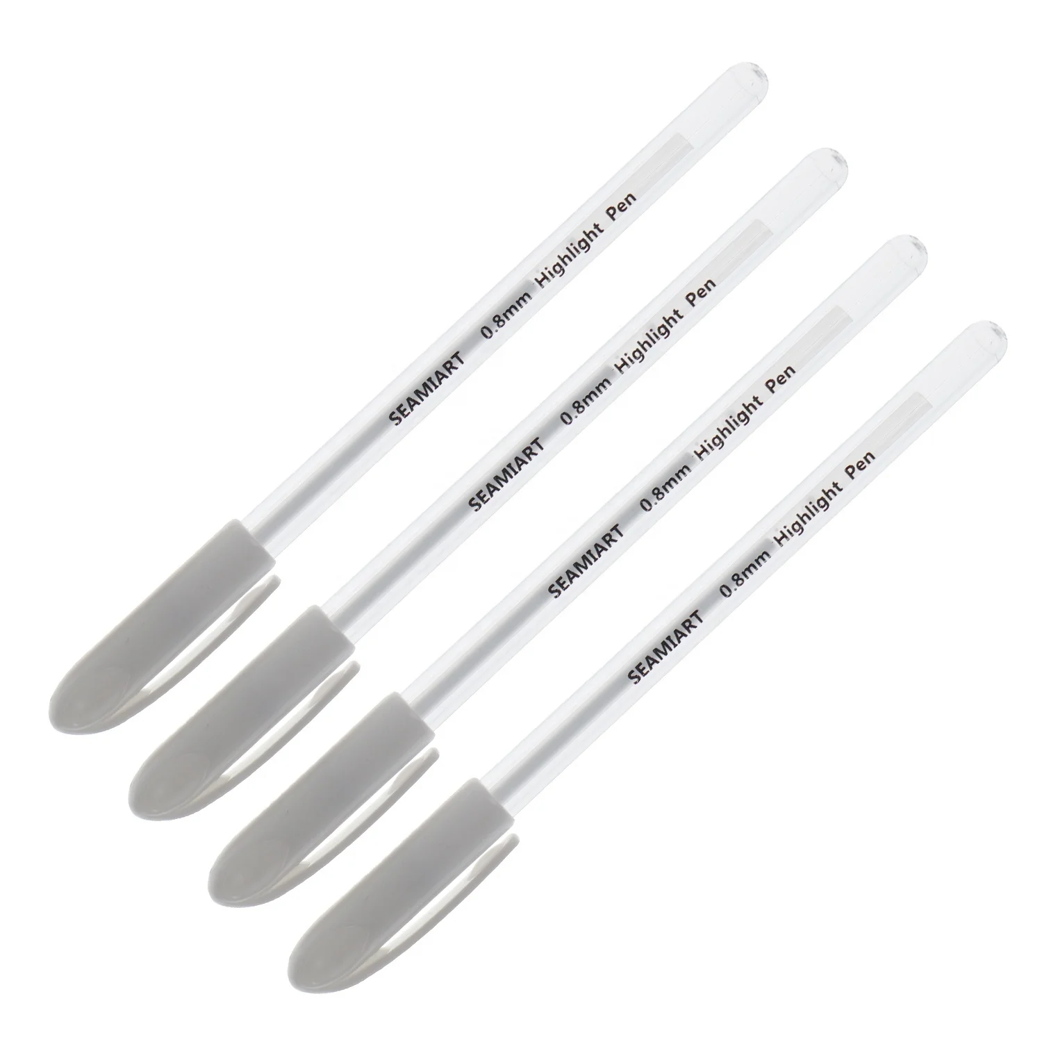 6pcs Highlight Pens Art Drawing White Ink Pen Sketching white ink highlight  pen Highlight Marker 0.8mm Painting Supplies