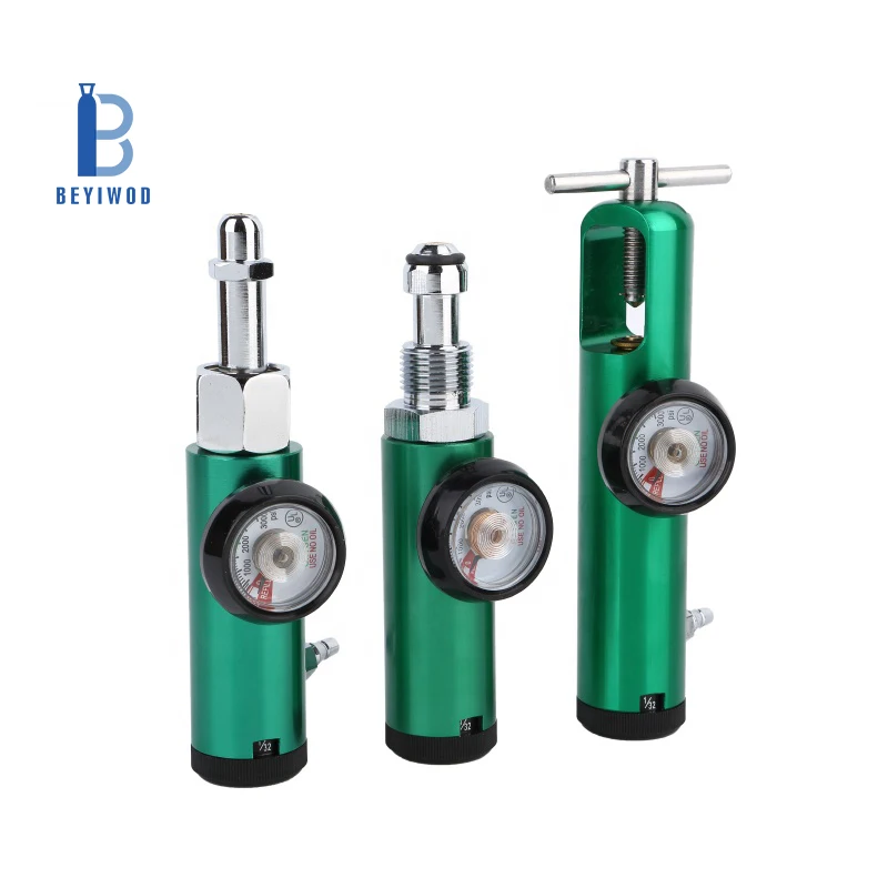 Factory Price Medical Oxygen Pressure Regulator Flow Meter For Cylinder Oxygen Regulator