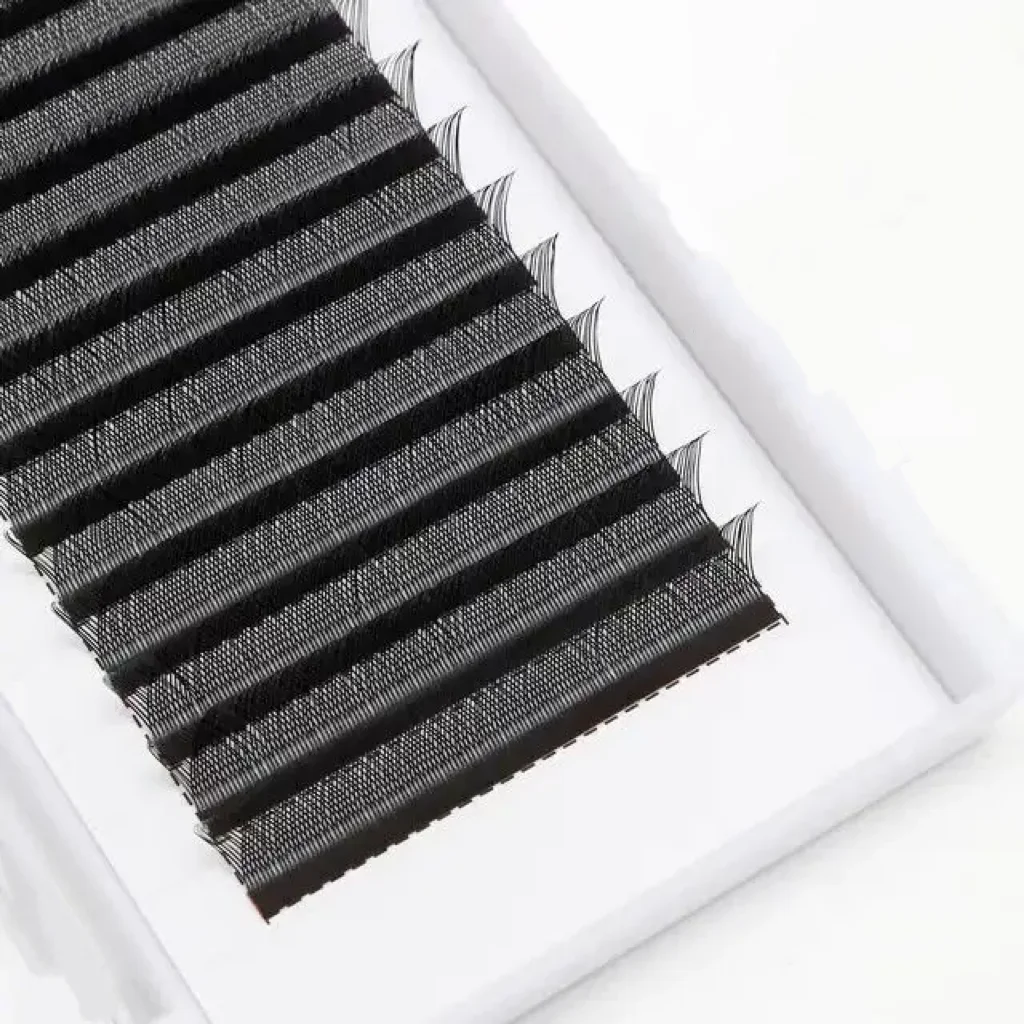 OEM Private Label Premade Volume Yy w Lash Extension 3d 4d 5d Clover Soft False  Eyelash Extention Premade YY Lashes