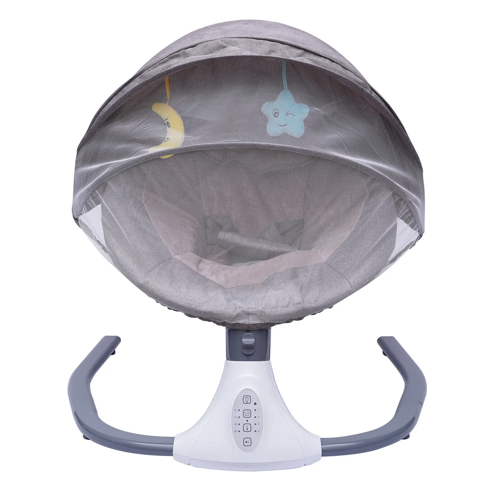 Lm Kids Electric Baby Bouncer Swing Bluetooth Music Infant Newborn