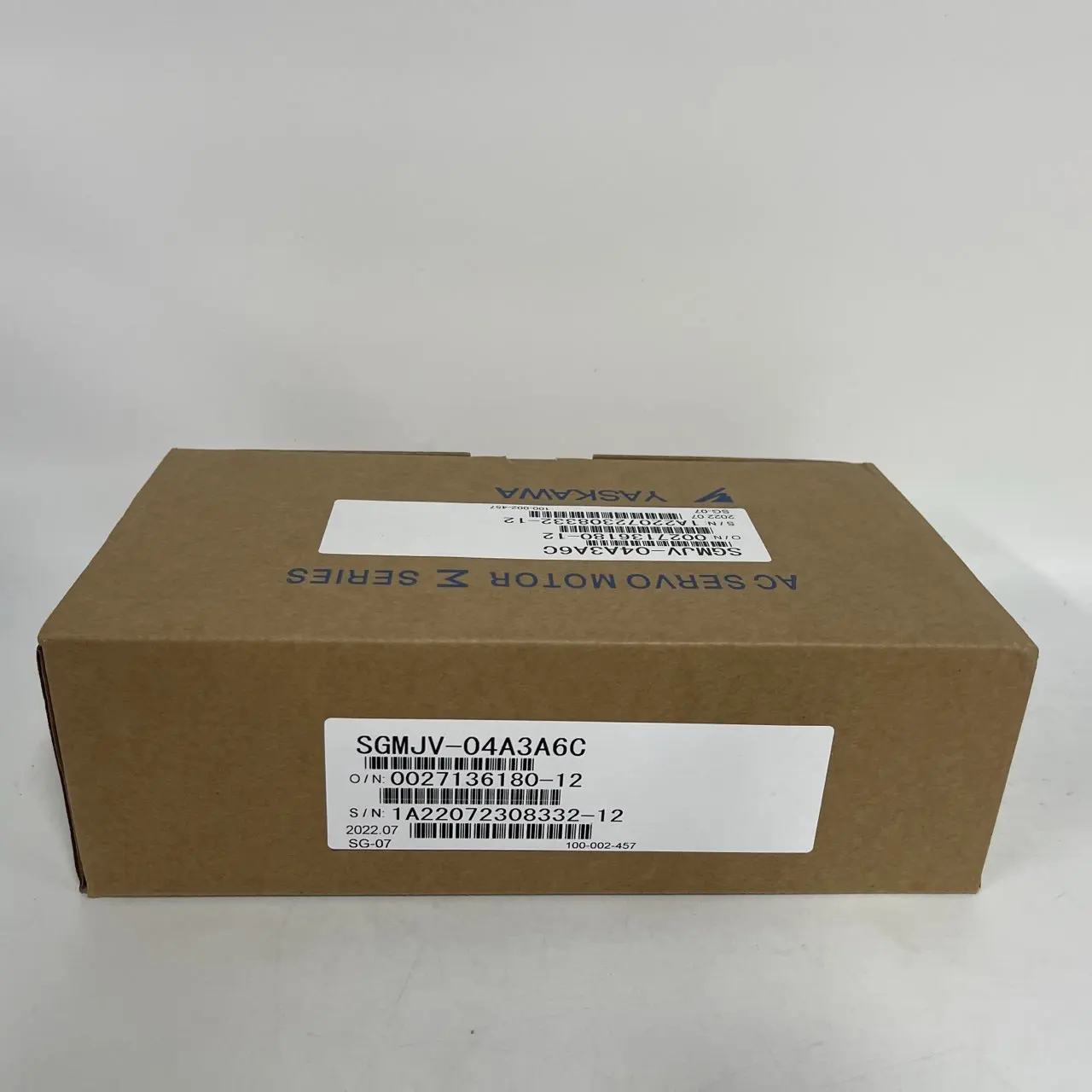 Yaskawa AC Servo Motor SGMJV-04A3A6C Yaskawa AC Servo Motor SGMJV-04A3A6C