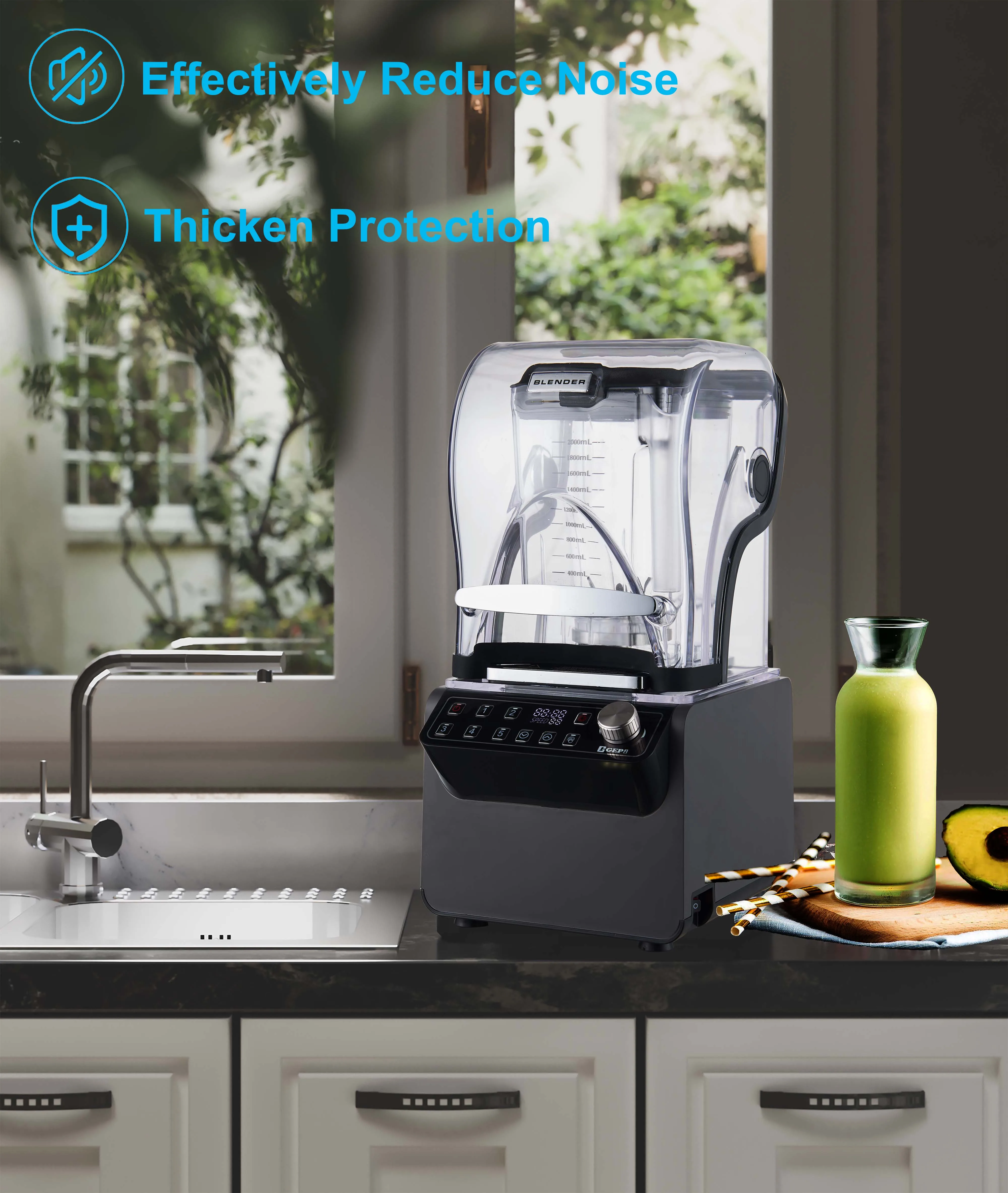 product factory price high speed  big powerful smoothies large commercial blender heavy duty juice fresh juicer mixer-14