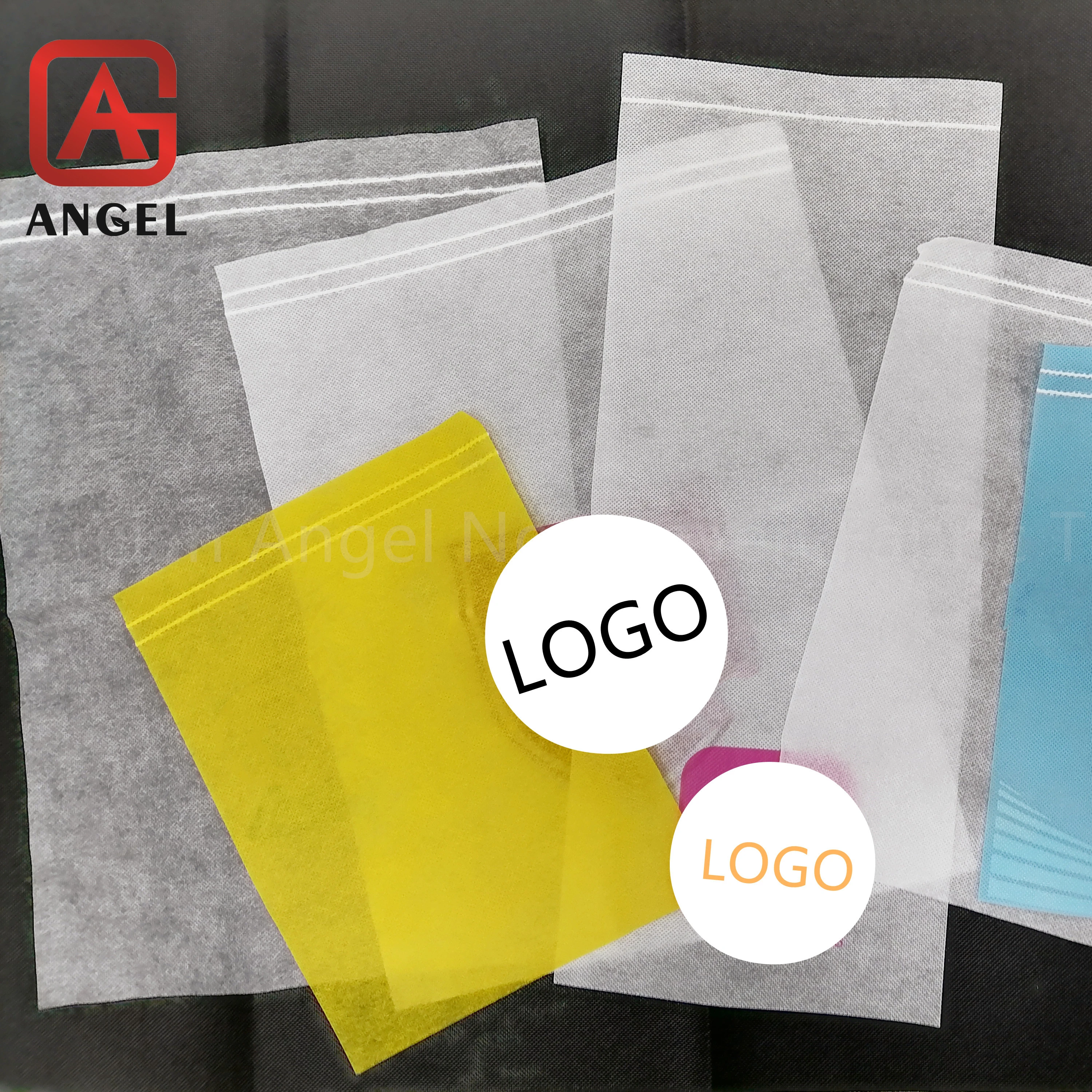 Customize Logo Printing Bus Seat Headrest Covers Disposable Headrest Covers for Airline PP Disposable Bus Headrest Cover