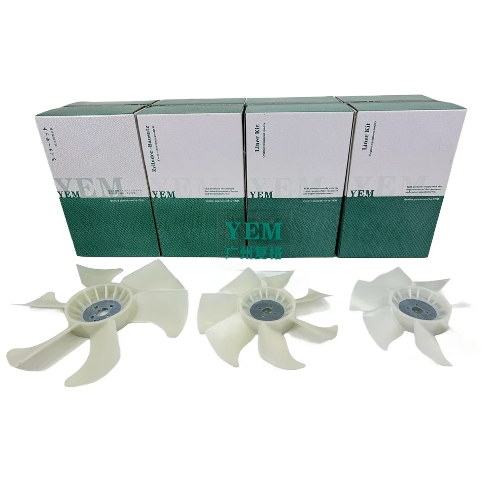 Wholesale K3B K3C K3D K3E Fan Blade for Mitsubishi Engine Part 4