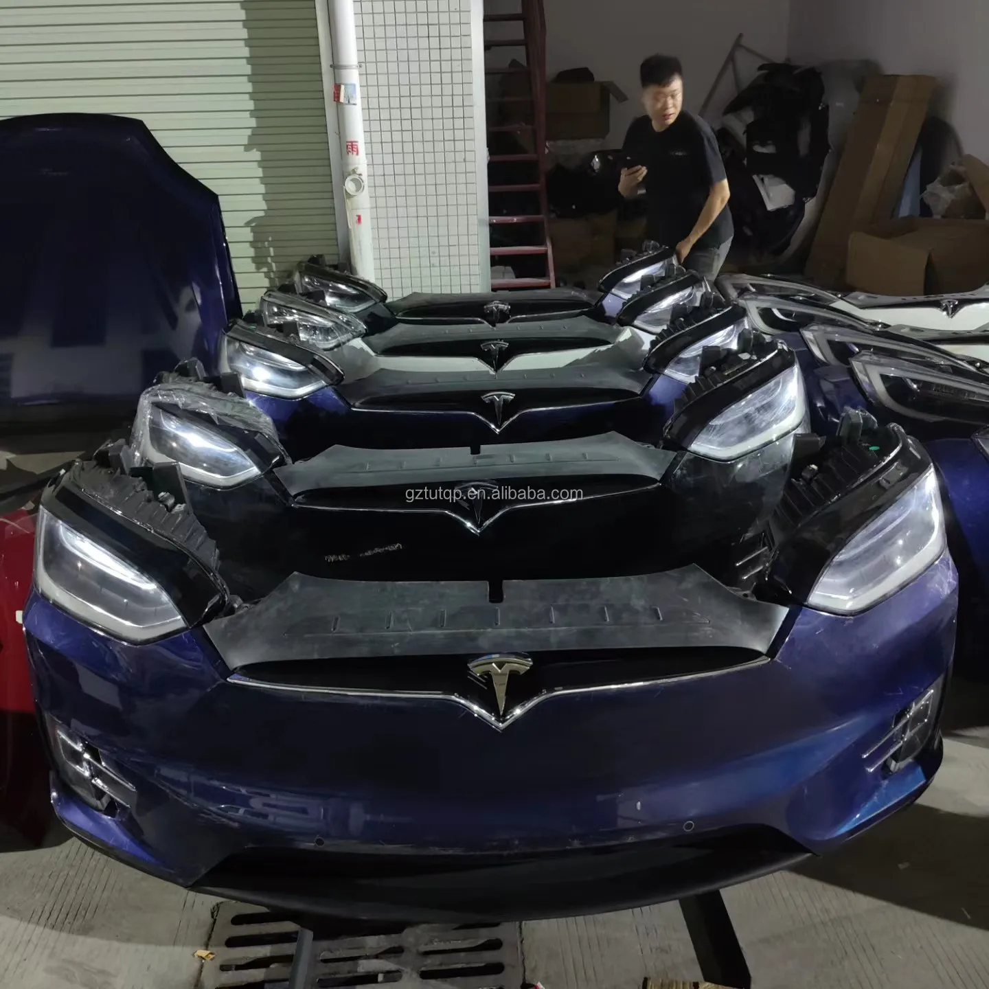 Auto Parts Tesla Front Bumper Assembly 20162019 For Tesla Model X Body
