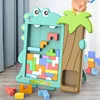 Dinosaur russian building blocks [blue]