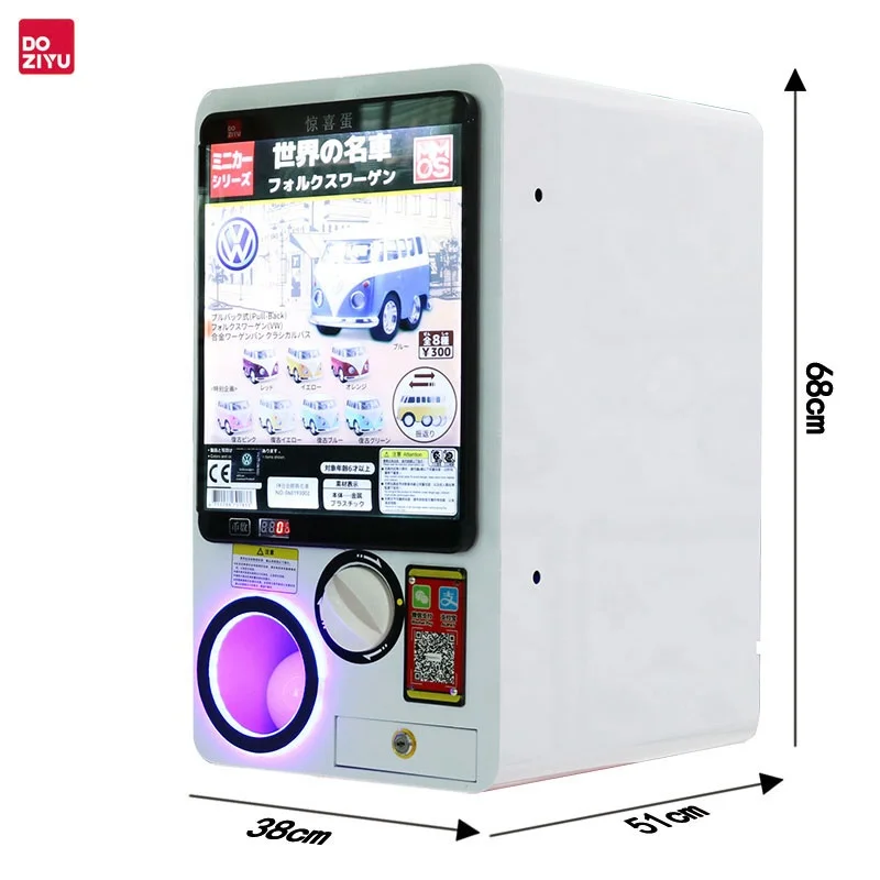 Jouets Distributeur Gacha Gachapon Gashapon Machine Capsule Machine à sous Gashapon Balles à sous Capsules Jouets Machine