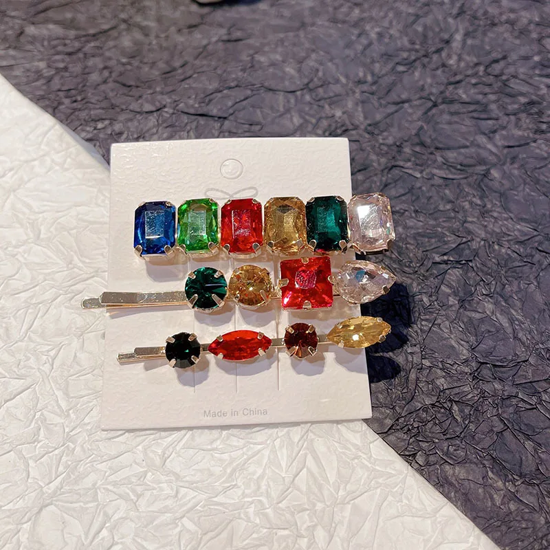 Clyhon Feragli per Capelli Strass, 4 Pezzi Diaante ollette per Clyhon Feragli per Capelli Strass, 4 Pezzi Diaante ollette per