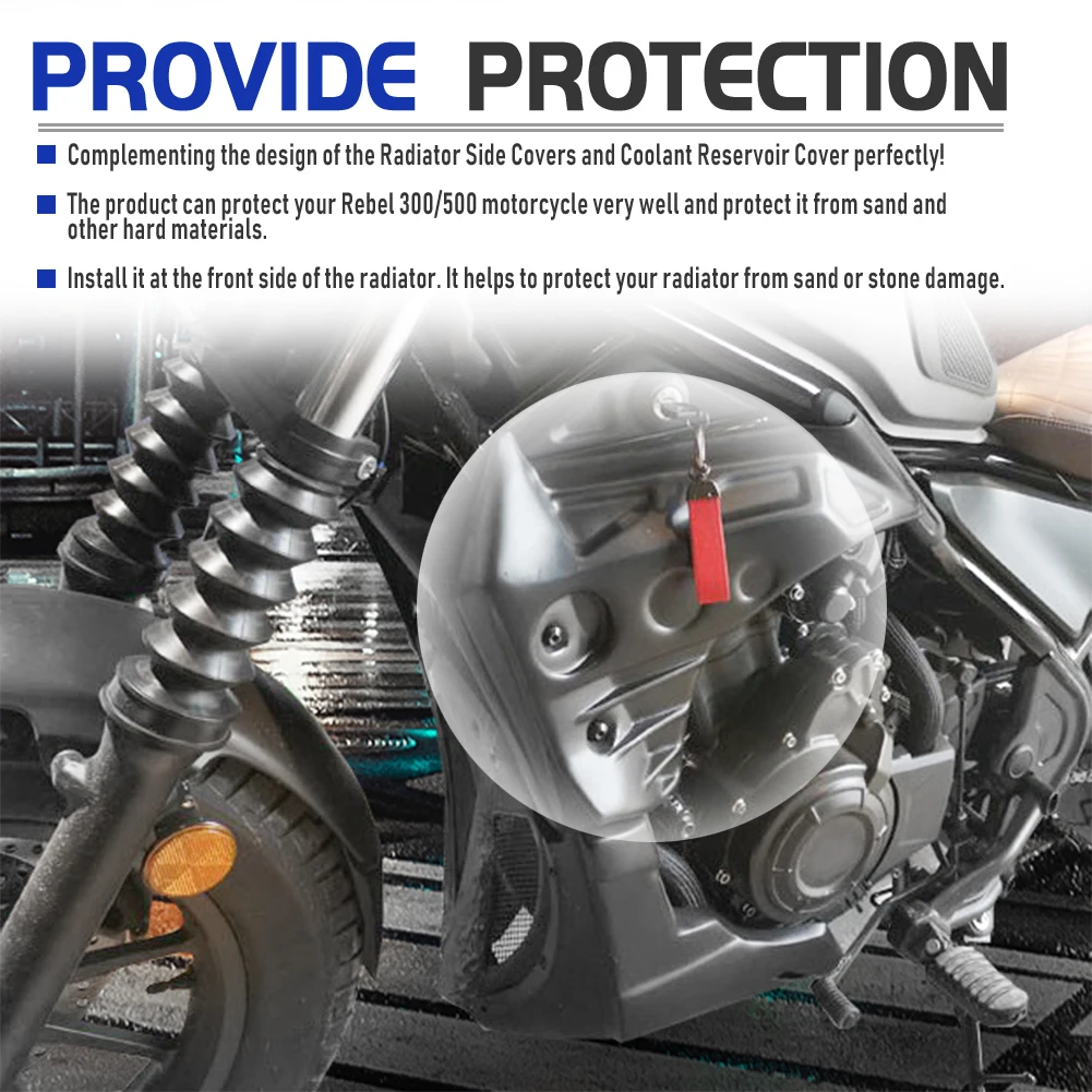Housse De Protection Pour Honda Rebel 300/500 – Imperméable, Anti-UV, Anti-poussière Et Résistante Au Vent