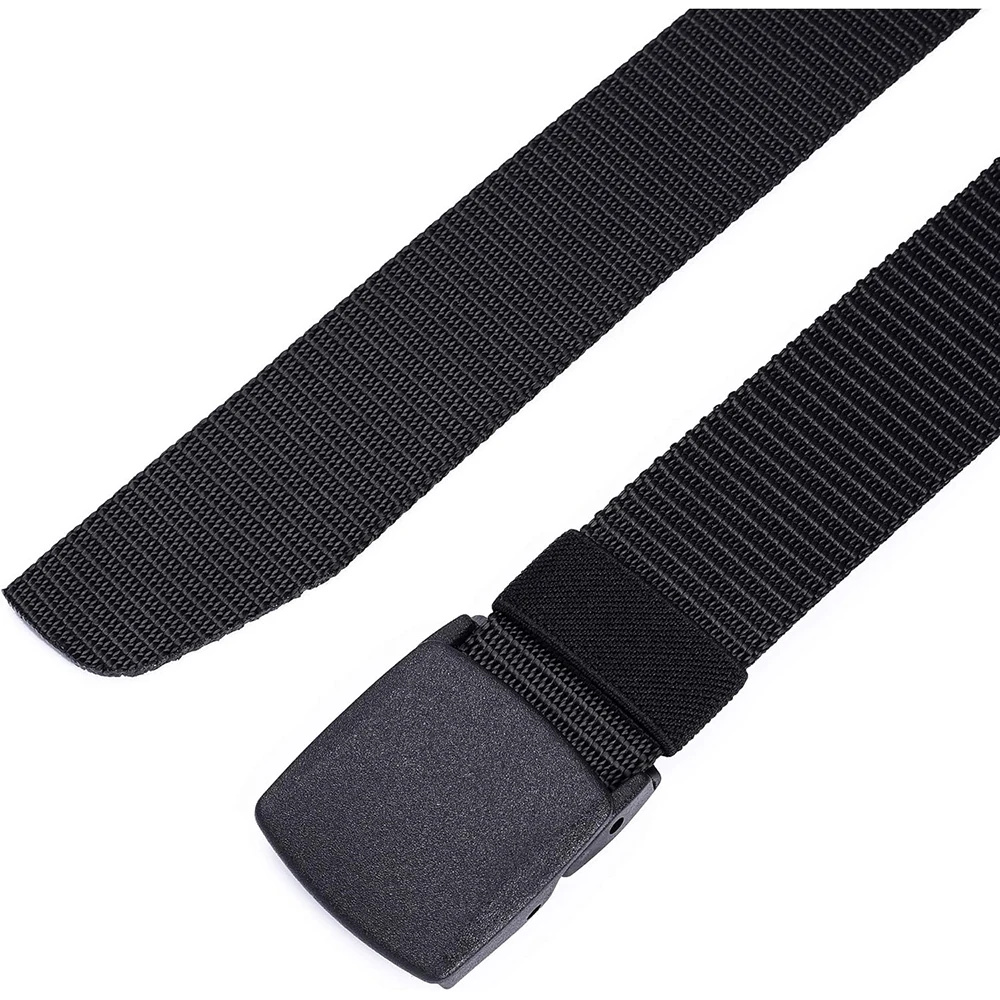 Durable Training Durable Nylon Web Belt Outdoor Sports Training Safe Buckle Plastic Tactical Belts