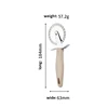 65 khaki fluted pizza cutter