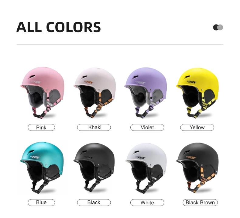 fox snowboard helmets Speedframe Helmet visor GoPro mount Batfox High Quality Customized Ski