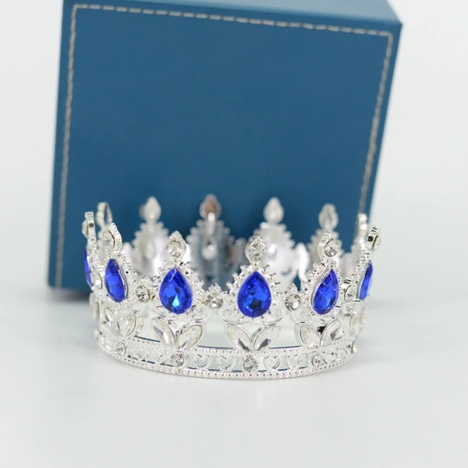 Оптовая продажа Лидер продаж прочная корона принцессы для букета торта прибытия в стиле барокко