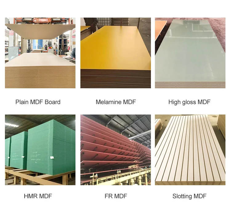 4x8 Standard Size 9mm 12mm 18mm Hmr Moisture Proof Mdf Hdf Board Buy