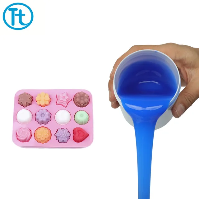 Two Parts Mold Making Silicone Rubber for Food Molds 1:1 Mixing Ratio