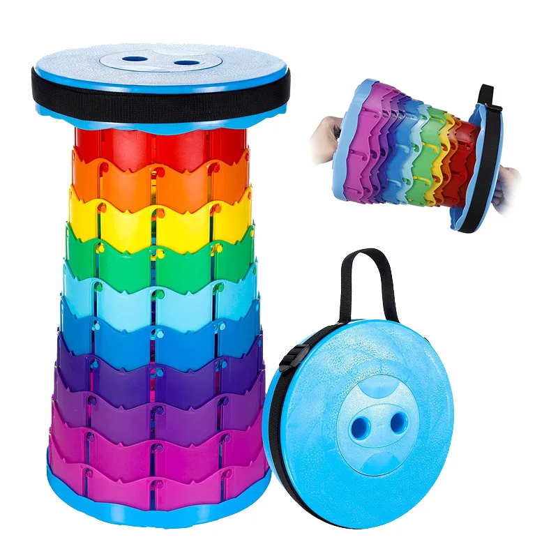 Горячая Распродажа пластиковый складной стул рыболовный телескопический