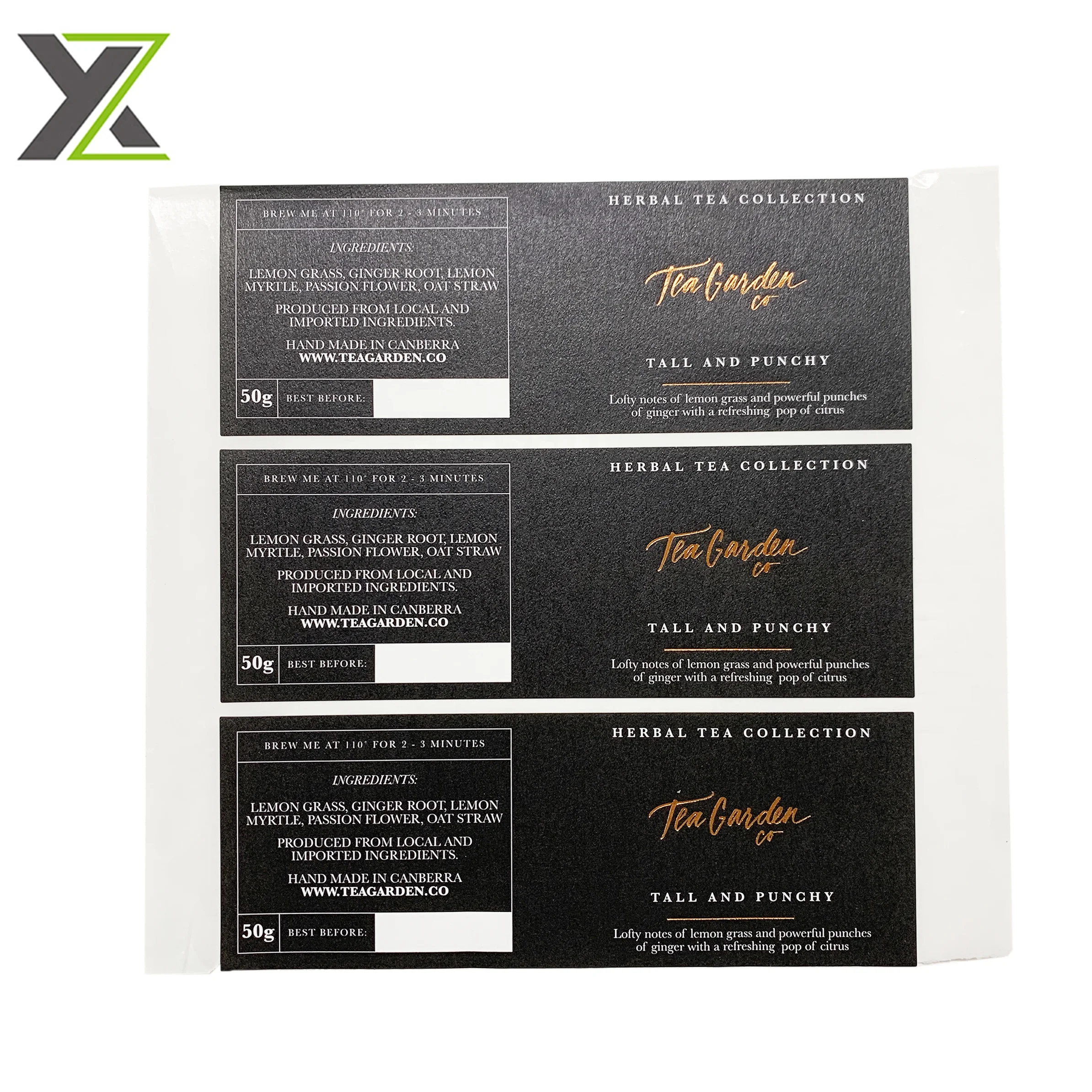 foiling labels