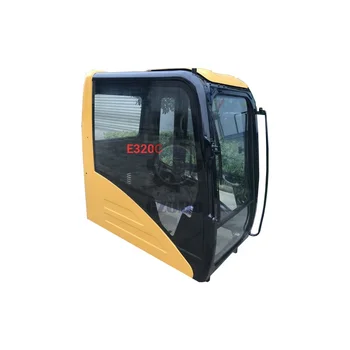 Construction Machinery Parts 320C Excavator Cabin 320C Operator Cab With Glass For Caterpillar