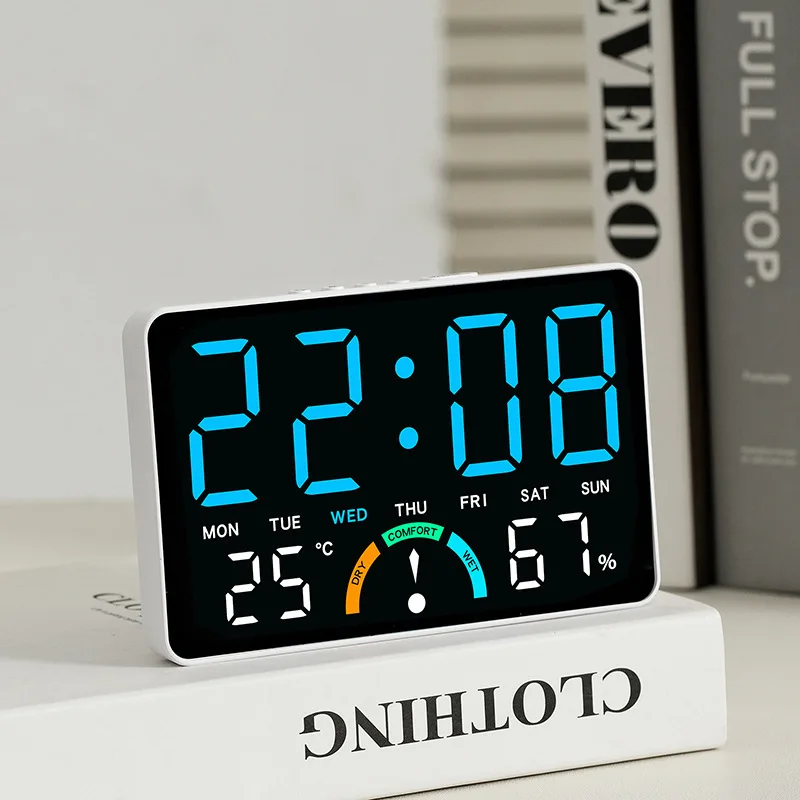 Yida Time GH9007 - Modern LED Digital Clock with Snooze