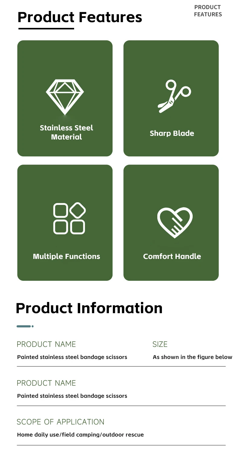 Lister Bandage Scissor Medical Scissors,Emt And Trauma Shears Premium