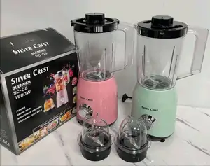 1.5 Liter High-Speed Electric Blender Juicer Blender Powerful Self-Cleaning for Outdoor and Household Use