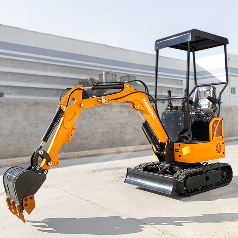 Factory Direct Sale 3.5 Ton Digging Machine Mini Excavators 1.5 Ton 1 Ton Micro Digger for Sale