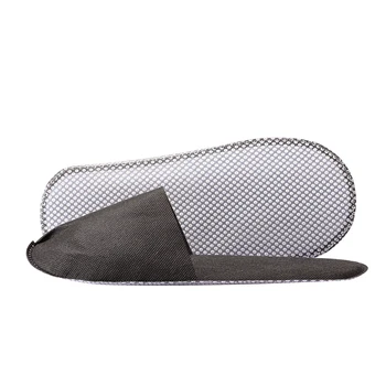 Customized Slippers Guest Comfortable White Bathroom Slippers Hotel Disposable non woven Slippers