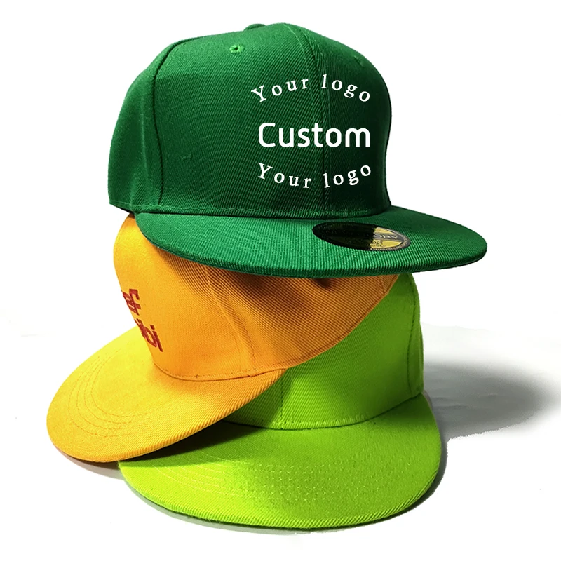 Oem изготовленный на заказ, мужские и женские бейсбольные кепки Snapback кепки 3D вышитый логотип Snapback шапки бейсболки 6 панели шляпы для мужчин и женщин, мужский Простый кожаный хлопок Flat Bill Snapback шапки