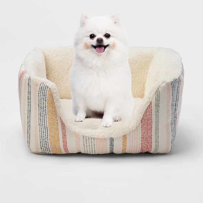 2024 Pet products ultra soft chew proof waterproof calming washable extra large cat pet furniture dog sofa bed